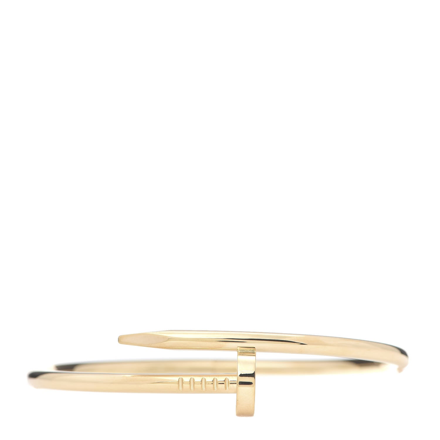 Cartier 18K Yellow Gold Juste Un Clou Bracelet 18 1 of 5