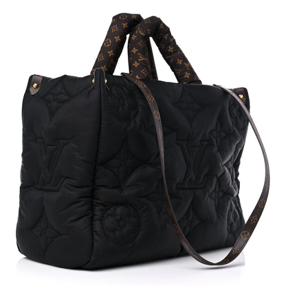 Louis Vuitton Econyl Monogram Pillow Giant Onthego MM Black 3 of 12