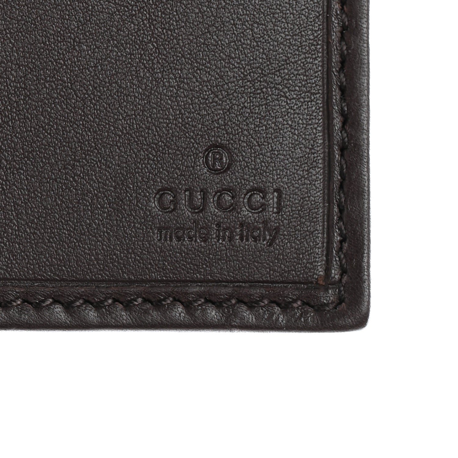 Gucci Guccissima Abbey Continental Wallet Chocolate 6 of 10