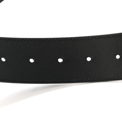 Gucci Calfskin Double G 40mm Belt 75 30 Black 4 of 5