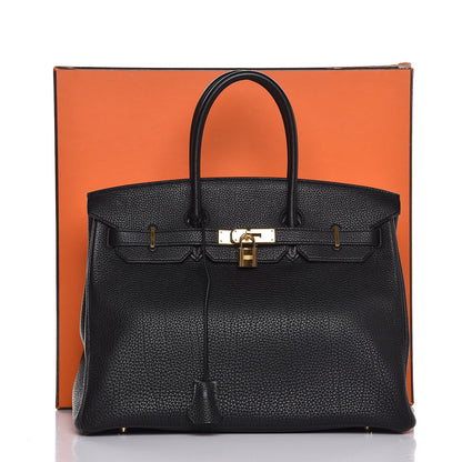 Hermes Togo Birkin 35 Black 35 of 35