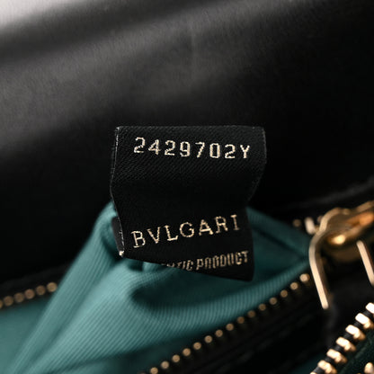 Bulgari Calfskin Serpenti Forever Crossbody Bag Black 7 of 10