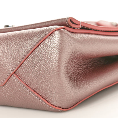 Louis Vuitton Soft Calfskin Eyelet Lockme II Chain Bag BB Rose Gold 9 of 9