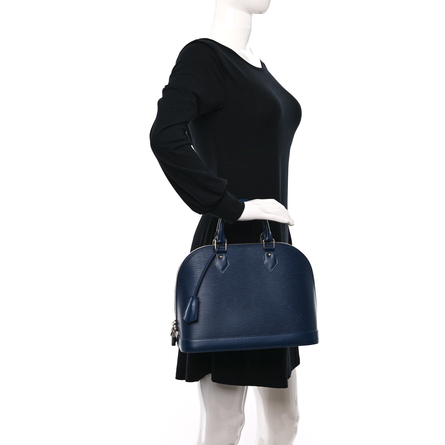Louis Vuitton Epi Alma PM Indigo 2 of 8