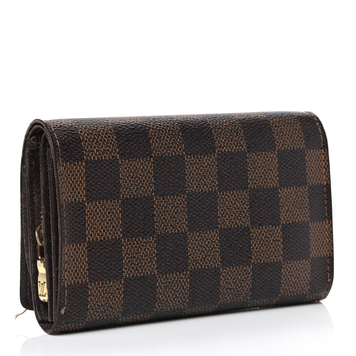 Louis Vuitton Damier Ebene Porte-Monnaie Billets Tresor Wallet 2 of 11