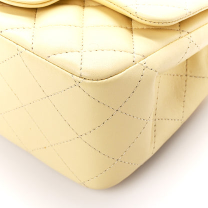 Chanel Lambskin Quilted Mini Square Flap Light Yellow 11 of 12
