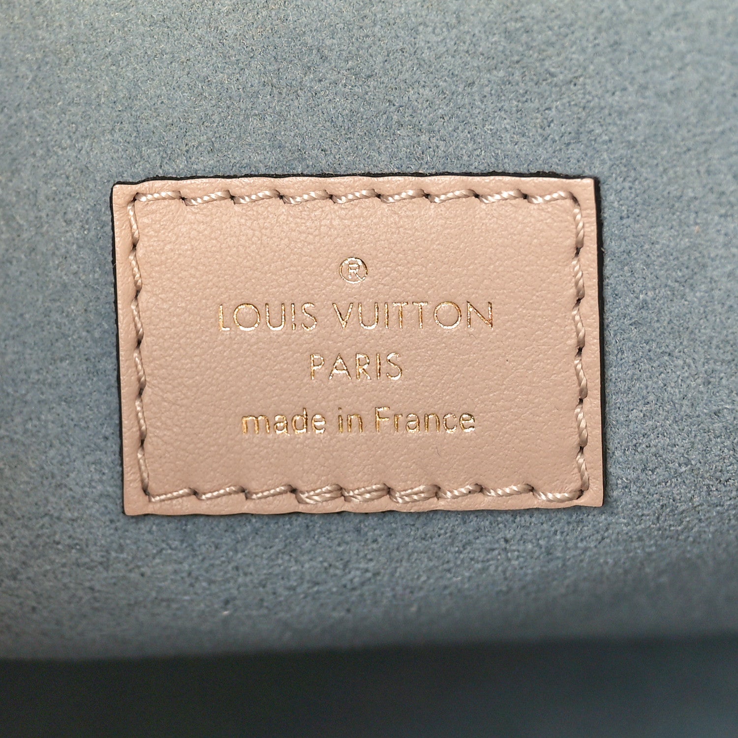 Louis Vuitton Calfskin Monogram On My Side PM Greige 6 of 9