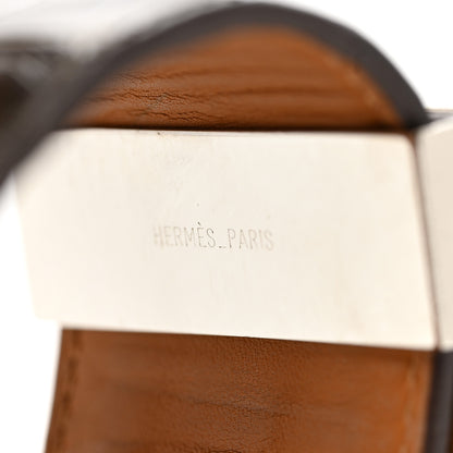 Hermes Matte Alligator Collier De Chien CDC Bracelet XS Ebene 6 of 6