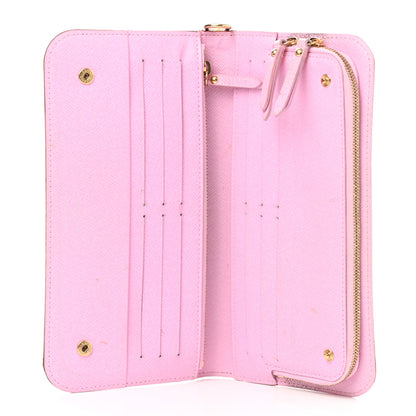 Louis Vuitton Monogram Multicolor Insolite Wallet White Litchi 5 of 9