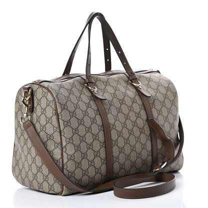 Gucci GG Supreme Monogram Margaux Calfskin Medium Nice Boston Beige Ebony Acero 2 of 25