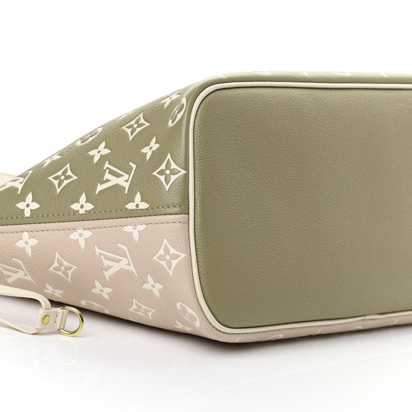 Empreinte Monogram Spring In The City Neverfull MM Kaki Beige Cream