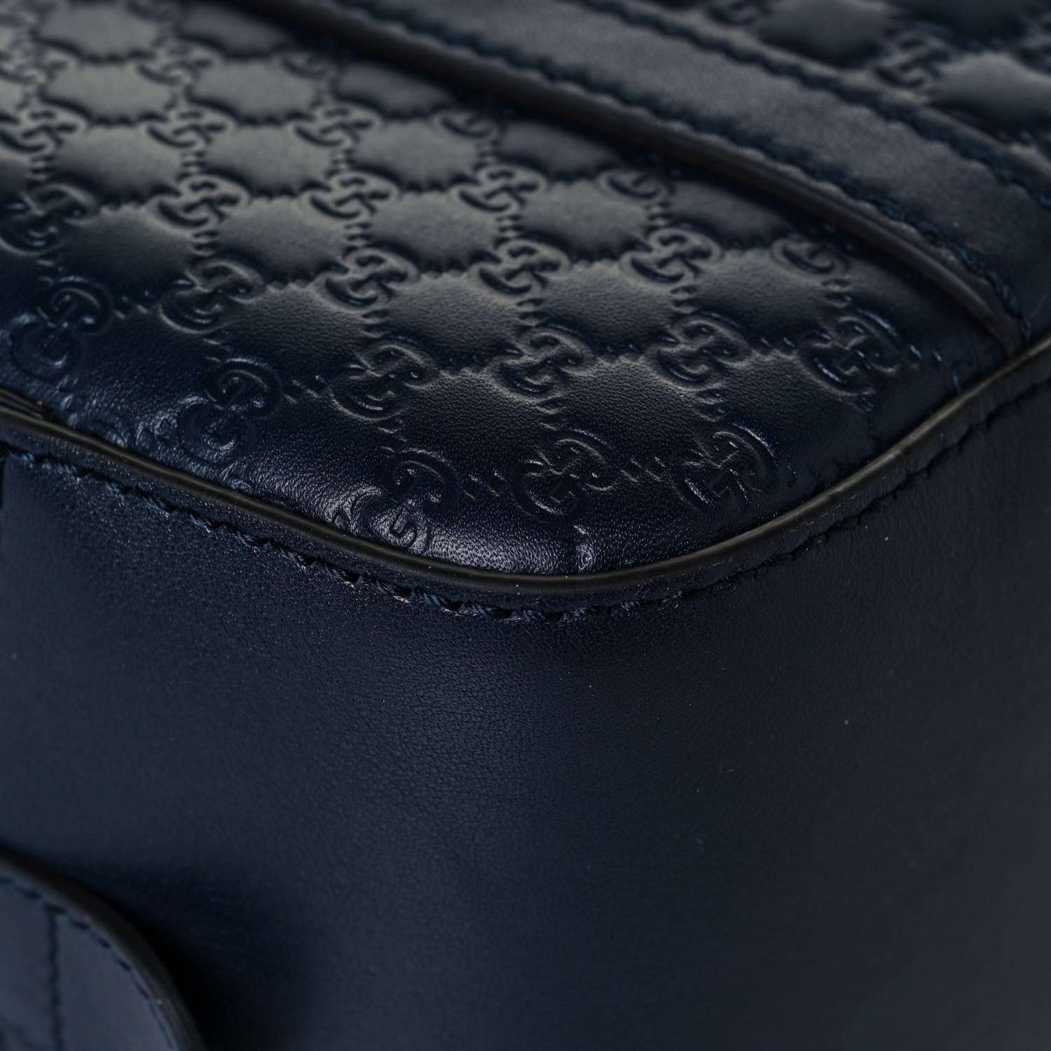 Gucci Soft Microguccissima Small Crossbody Bag Blue 11 of 13