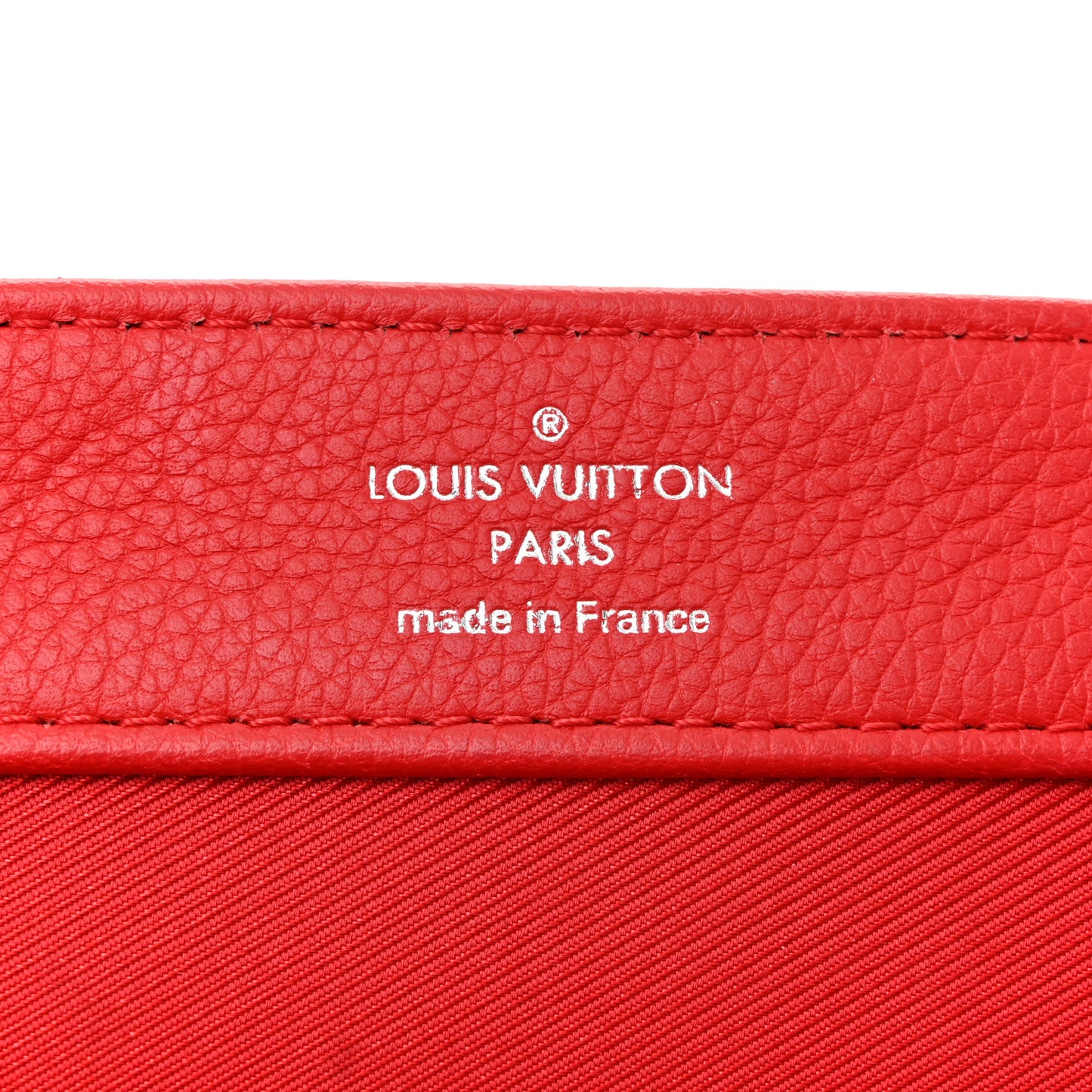 Calfskin Lockme II Chain Bag BB Rubis