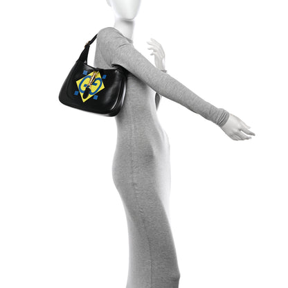 Gucci Calfskin Geometric Small Jackie 1961 Hobo Black 2 of 10