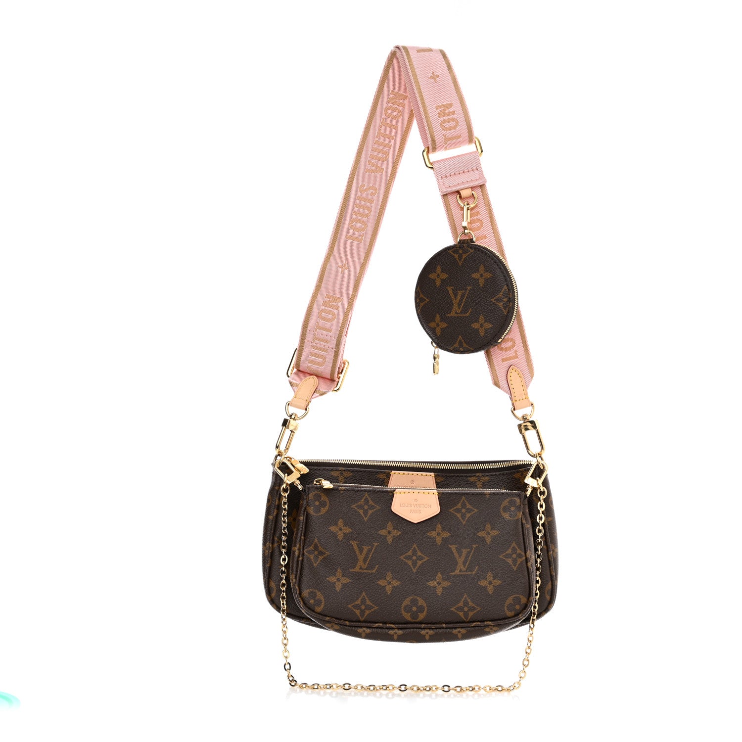 Louis Vuitton Monogram Multi Pochette Accessories Rose Clair 1 of 9
