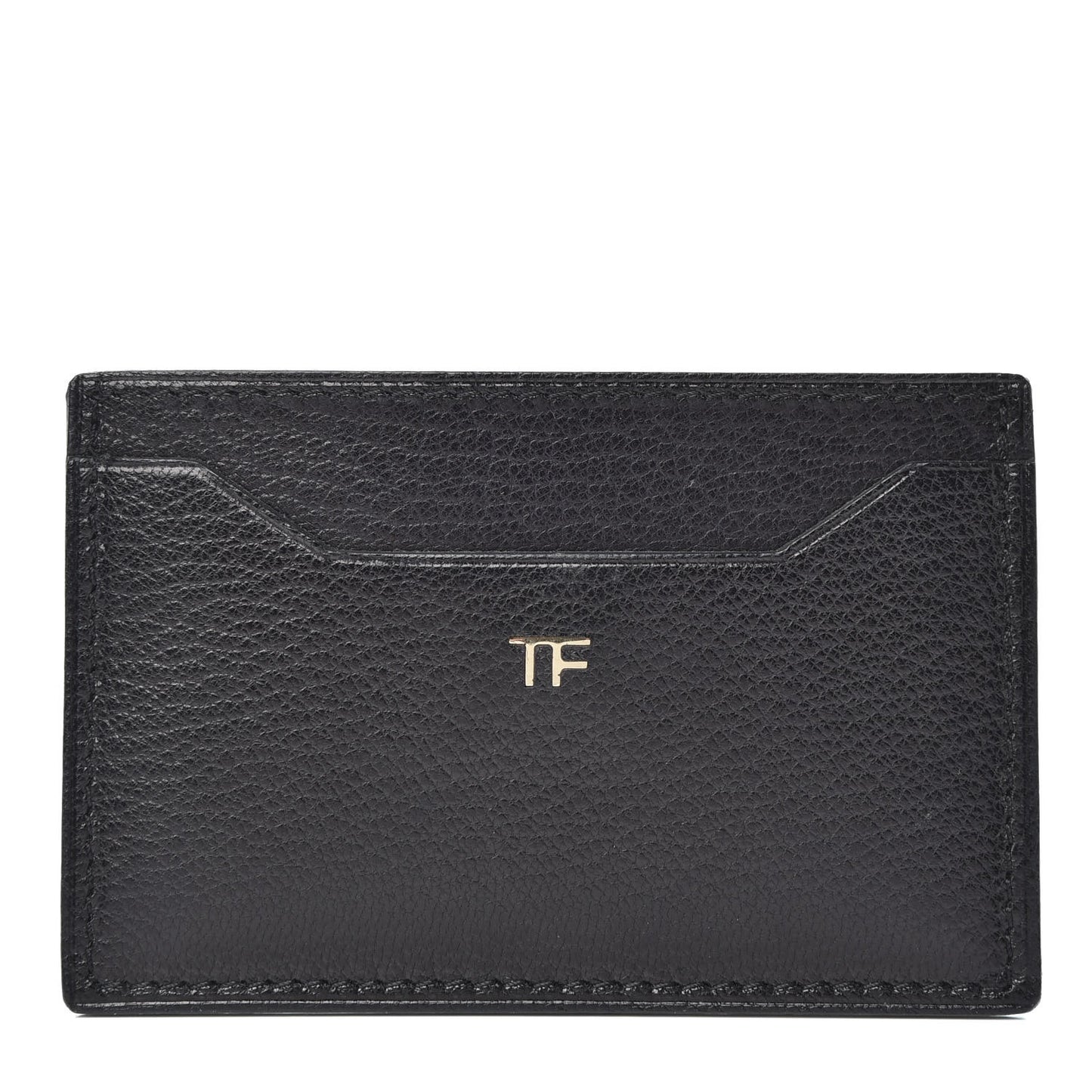Goatskin Card Holder Black