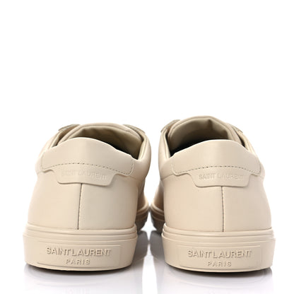 Saint Laurent Calfskin Andy Low Top Sneakers 41 Dark Coquille 5 of 8