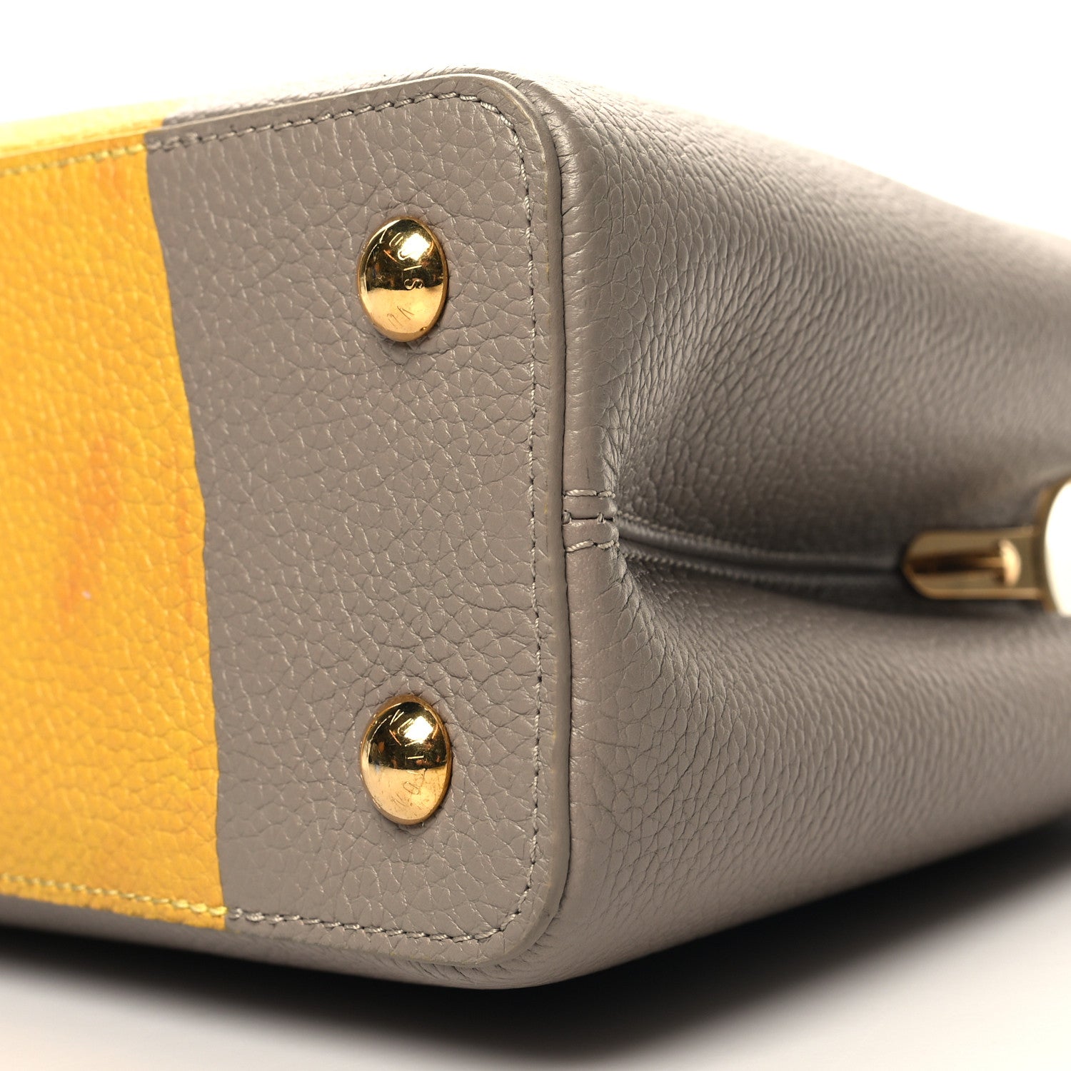 Louis Vuitton Taurillon Artycapucines Henry Taylor MM Snow 11 of 11