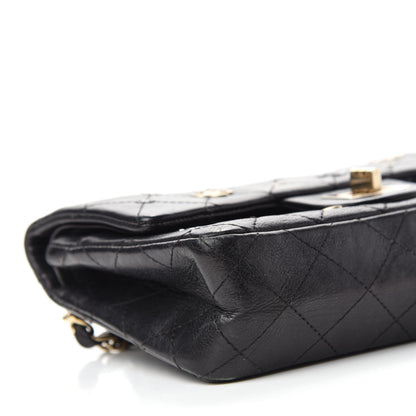 Chanel Calfskin CC Punk 2.55 Reissue 224 Flap Black 6 of 15