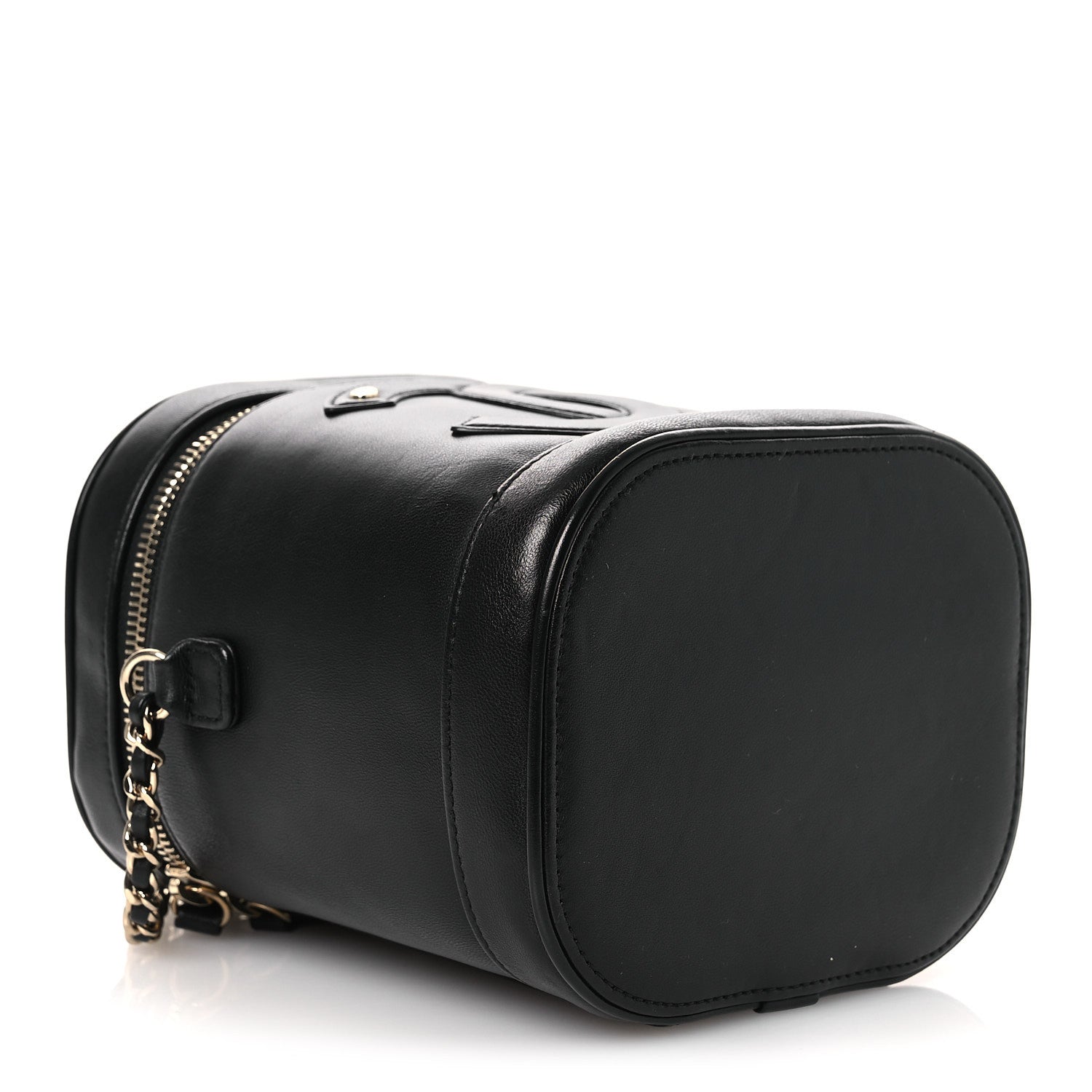 VANITY BAG／black Chanel Lambskin Timeless Vanity Cosmetic Case Black 1859522