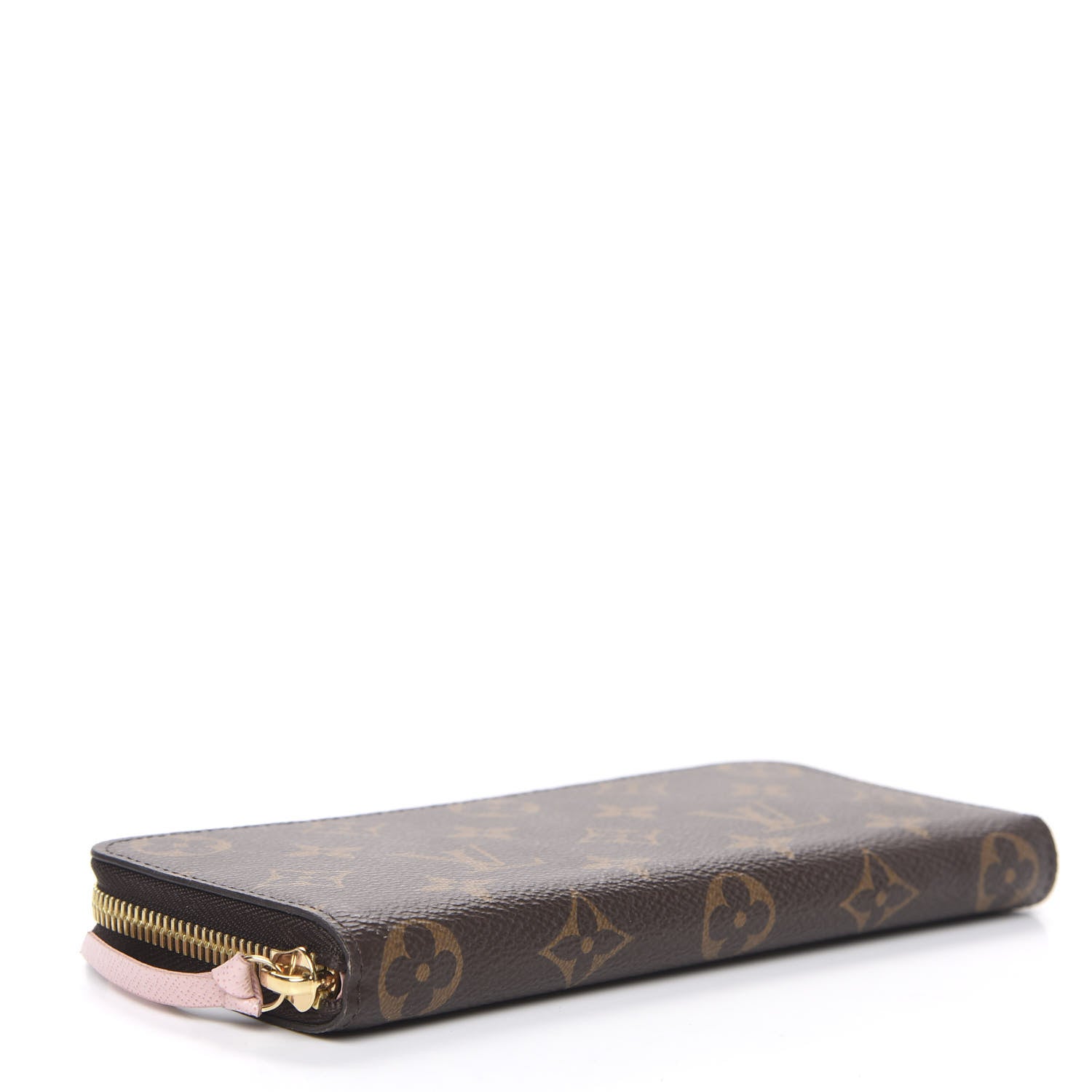 Louis Vuitton Monogram Clemence Wallet Rose Ballerine 3 of 8