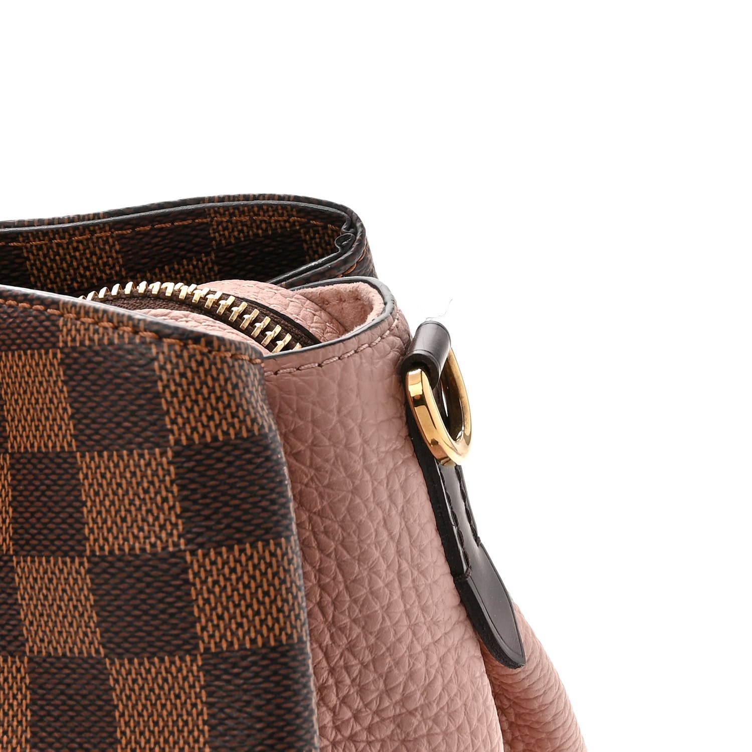 Louis Vuitton Cuir Taurillon Damier Ebene Normandy Magnolia 10 of 11
