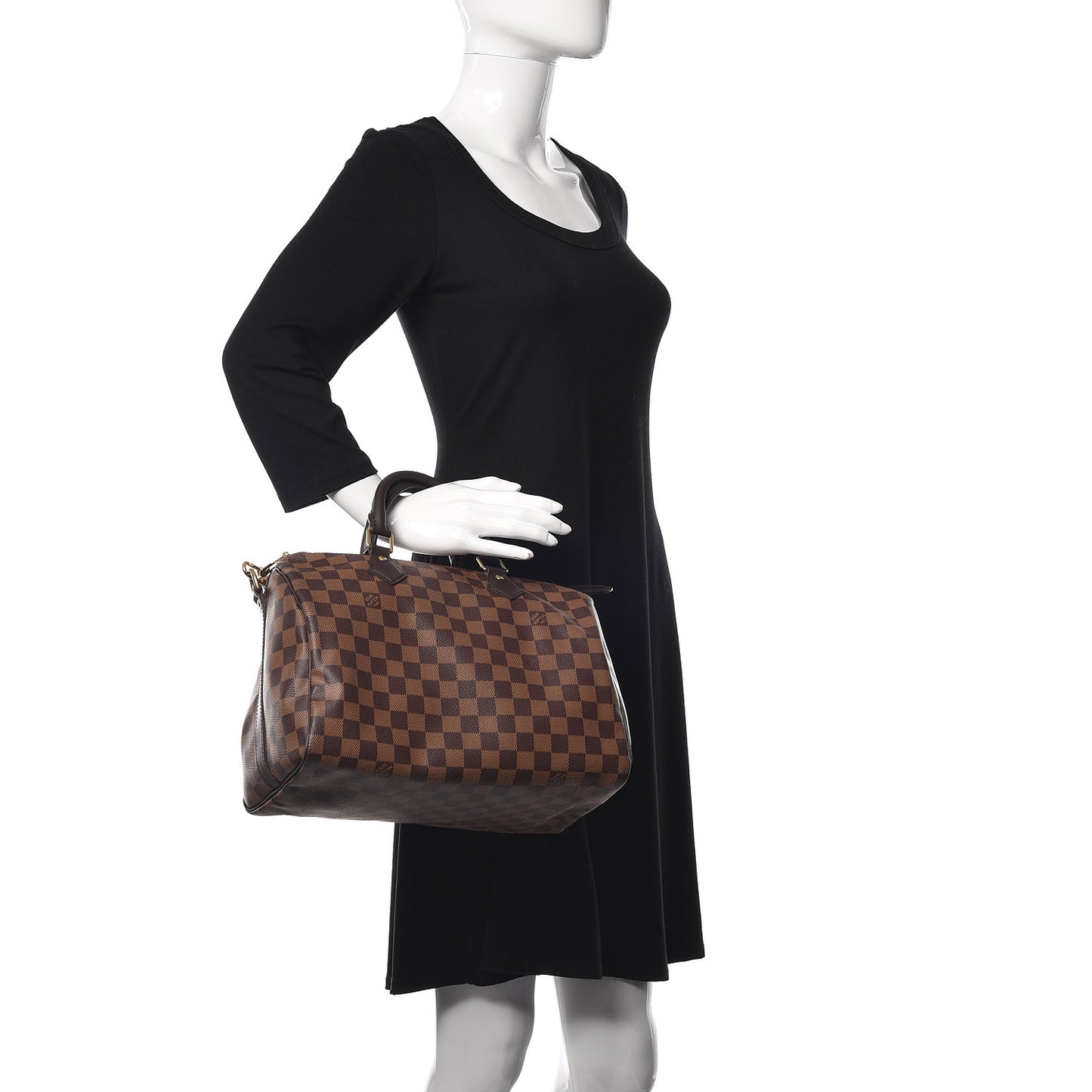 Damier Ebene Speedy Bandouliere 30