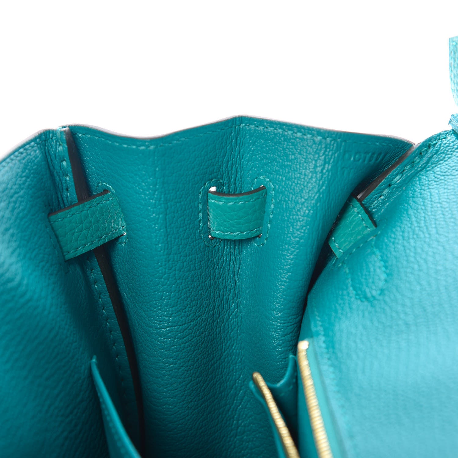Hermes Togo Birkin 25 Vert Verone 36 of 37