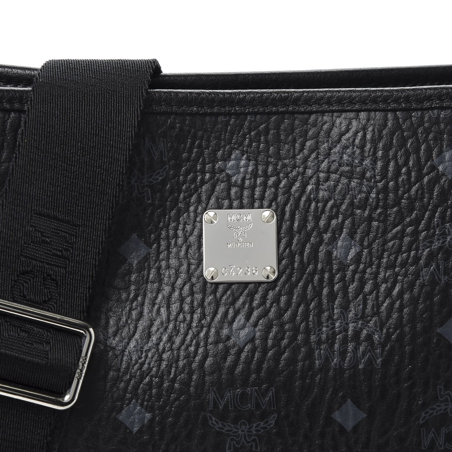 Visetos Crossbody Messenger Black