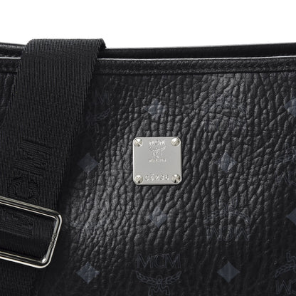 MCM Visetos Crossbody Messenger Black 8 of 8