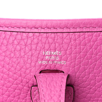 Hermes Taurillon Clemence Evelyne TPM Magnolia 6 of 10