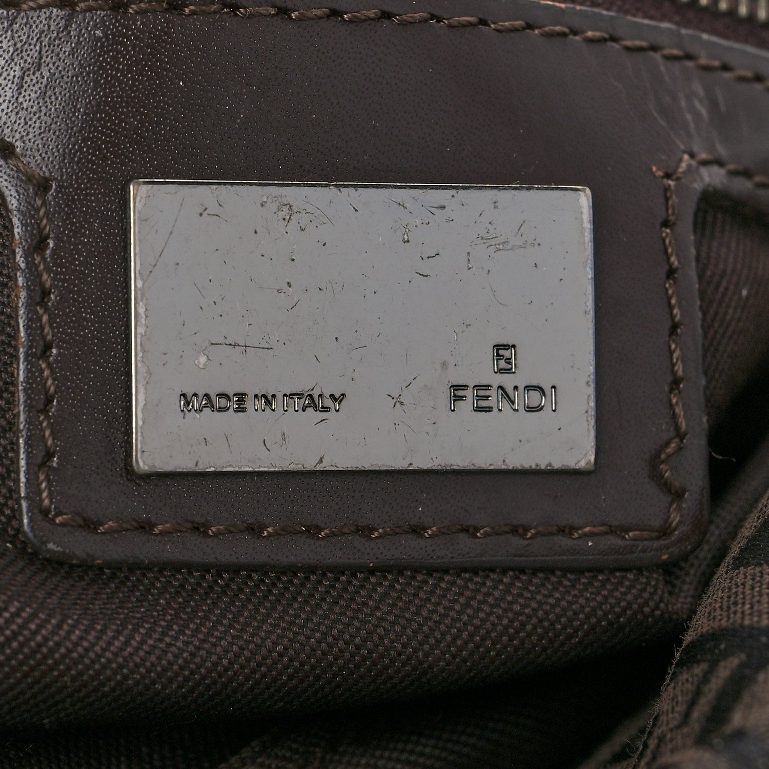 Fendi Zucchino Baguette Tobacco 6 of 12