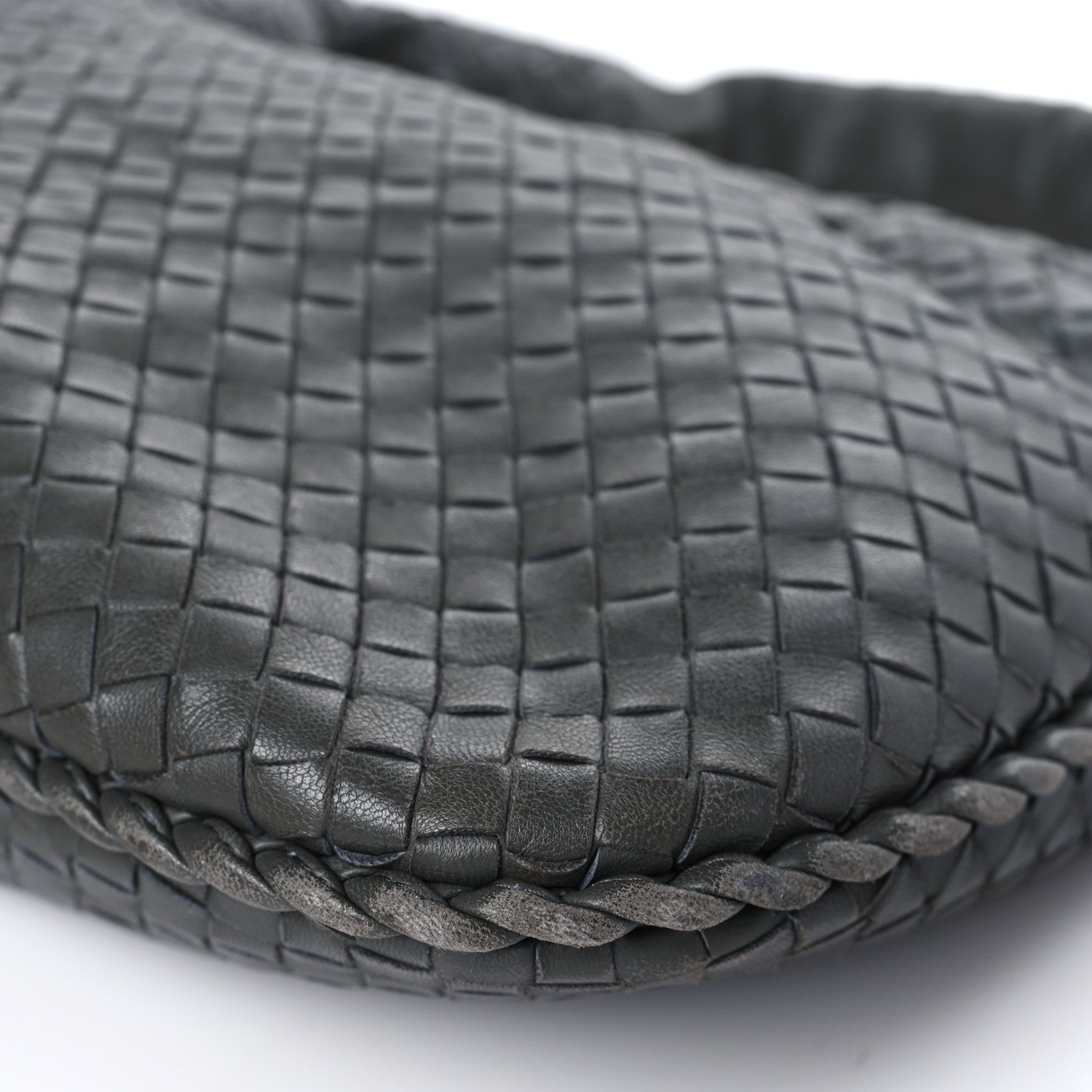 Bottega Veneta Nappa Intrecciato Large Veneta Hobo Grey 9 of 9