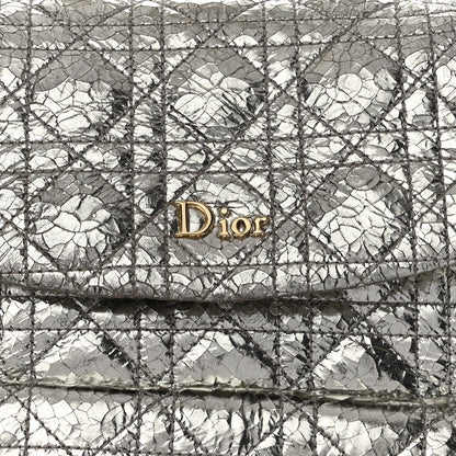 Christian Dior Metallic Calfskin Small Stardust Backpack Silver 7 of 17