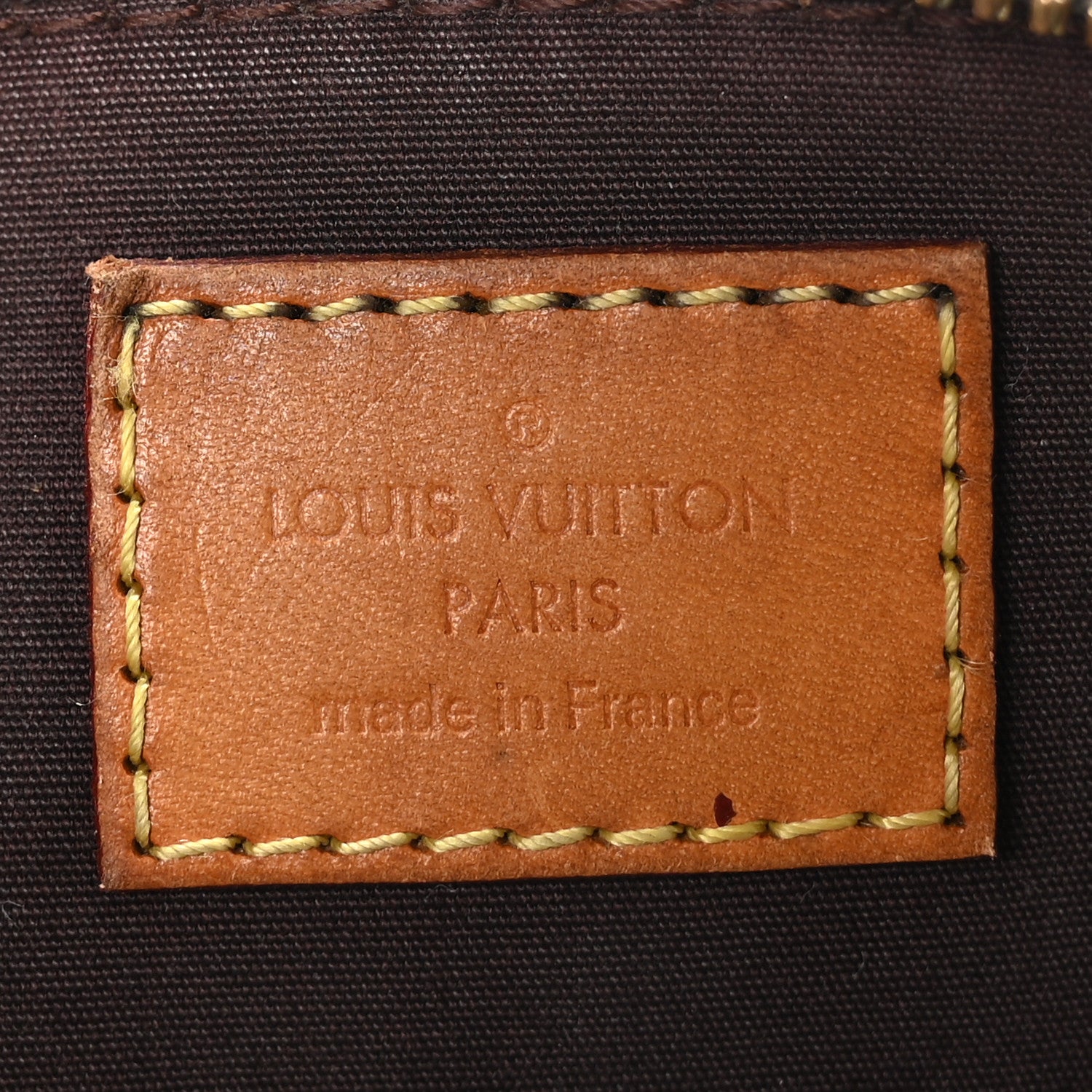 Louis Vuitton Vernis Alma BB Amarante 6 of 9