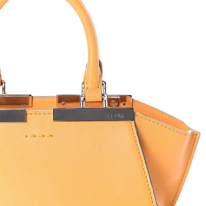 Fendi Vitello Dolce Mini 3Jours Tote Miel 10 of 13