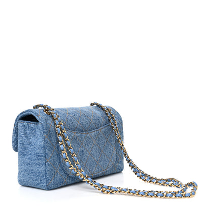 Chanel Denim Mini Souplissimo Flap Blue 3 of 11