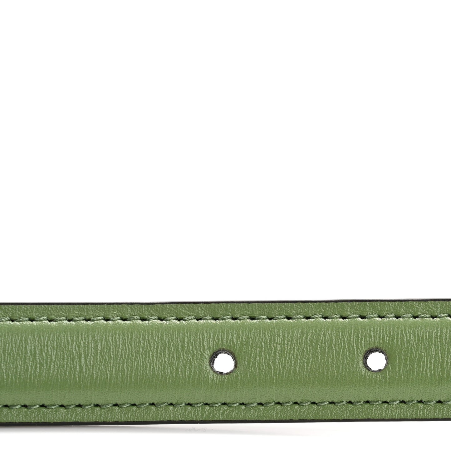 Ciny Lux Calfskin Blondie 30mm Belt 85 34 Salamander Green