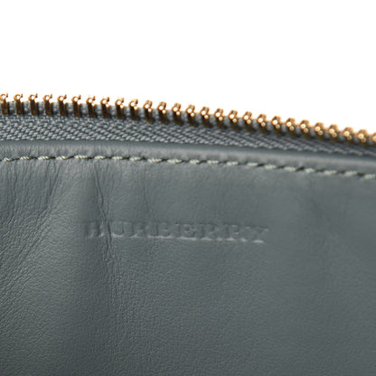 Burberry Haymarket Check Derby Peyton Crossbody Clutch Bag Eucalyptus Green 6 of 7