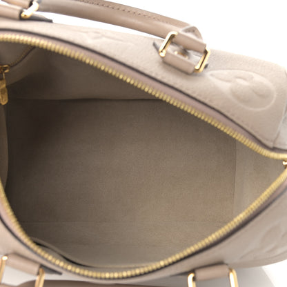 Louis Vuitton Empreinte Monogram Giant Speedy Bandouliere 25 Tourterelle 4 of 6