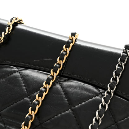 Chanel Aged Calfskin Quilted Small Gabrielle Backpack Black 11 of 12