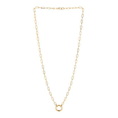Foundrae 18K Yellow Gold Refined Open Clip Chain Necklace 2 of 4