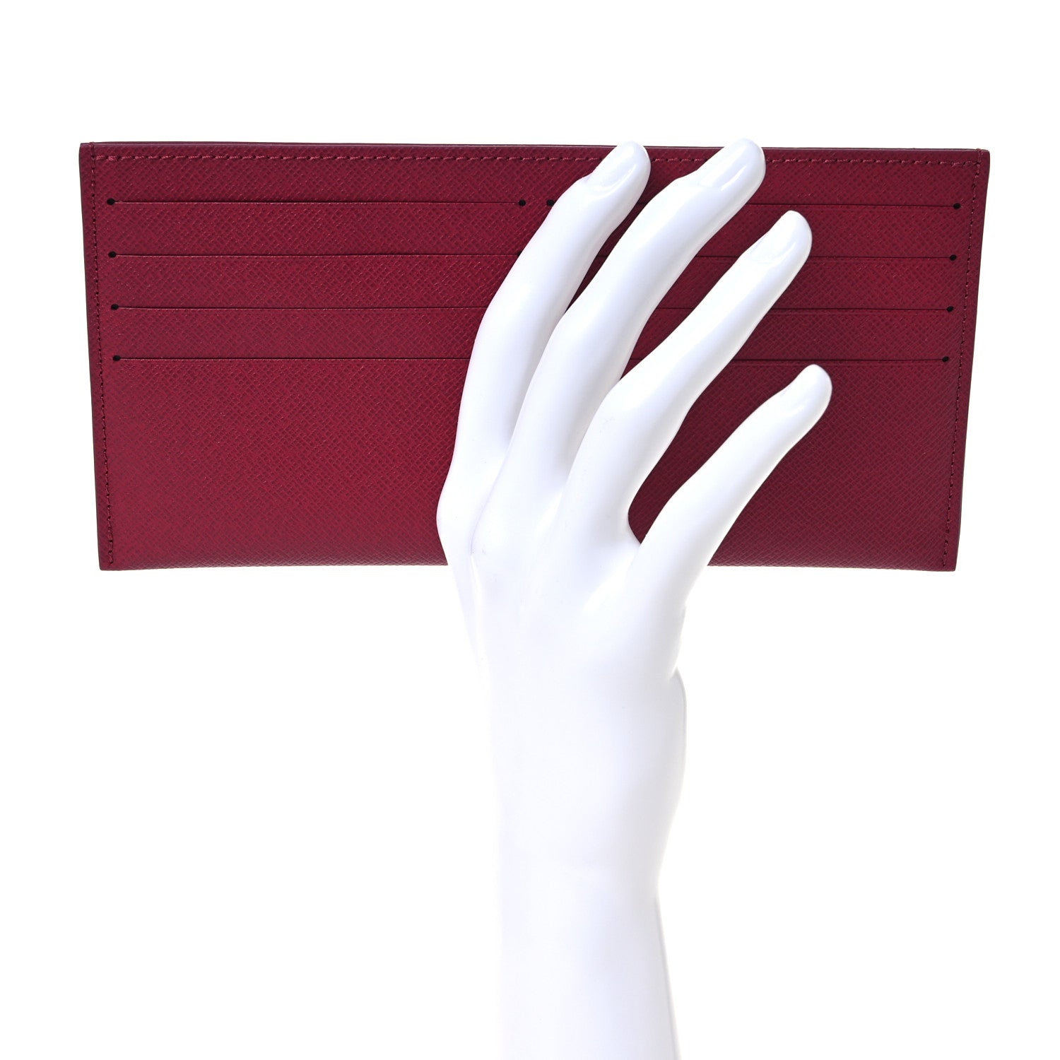 Louis Vuitton Calfskin Felicie Card Holder Insert Fuchsia 2 of 6