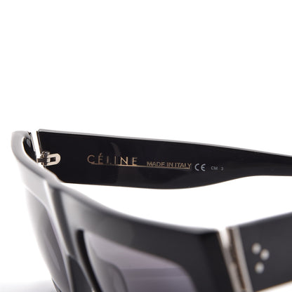 Celine Polarized ZZ Top Sunglasses CL 41756/S Black 6 of 7