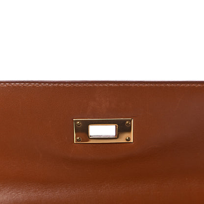 Hermes Box Kelly Retourne 32 Noisette 11 of 18