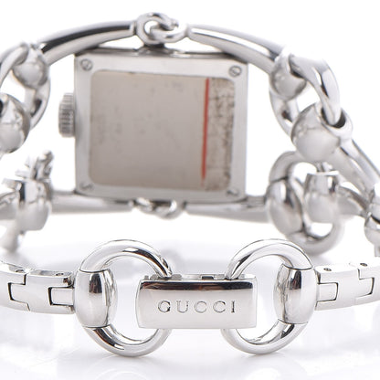 Gucci Stainless Steel Blue Mother of Pearl 20mm Signoria Quartz Watch 5 of 7