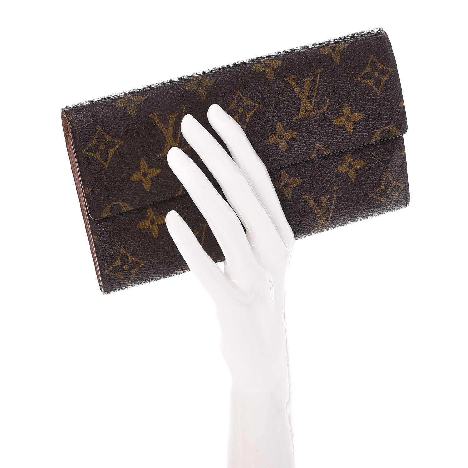 Louis Vuitton Monogram Sarah Wallet 2 of 7