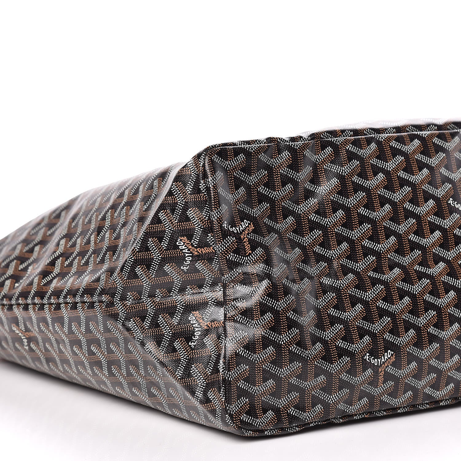 Goyard Goyardine Saint Louis GM Black Gold 6 of 13