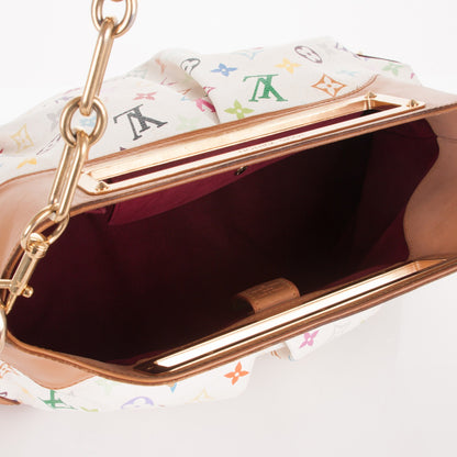 Lanvin LOUIS VUITTON Monogram Multicolor Judy MM White 5 of 7