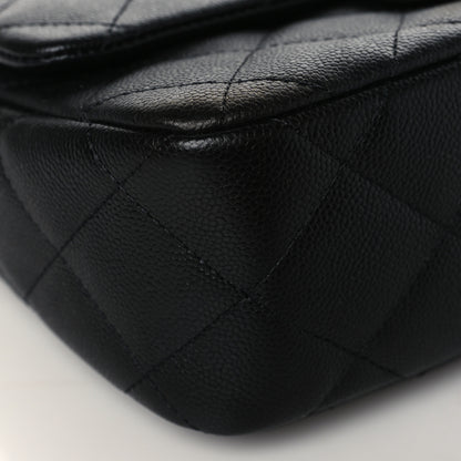 Chanel Caviar Quilted Sweetheart Flap Black 14 of 19